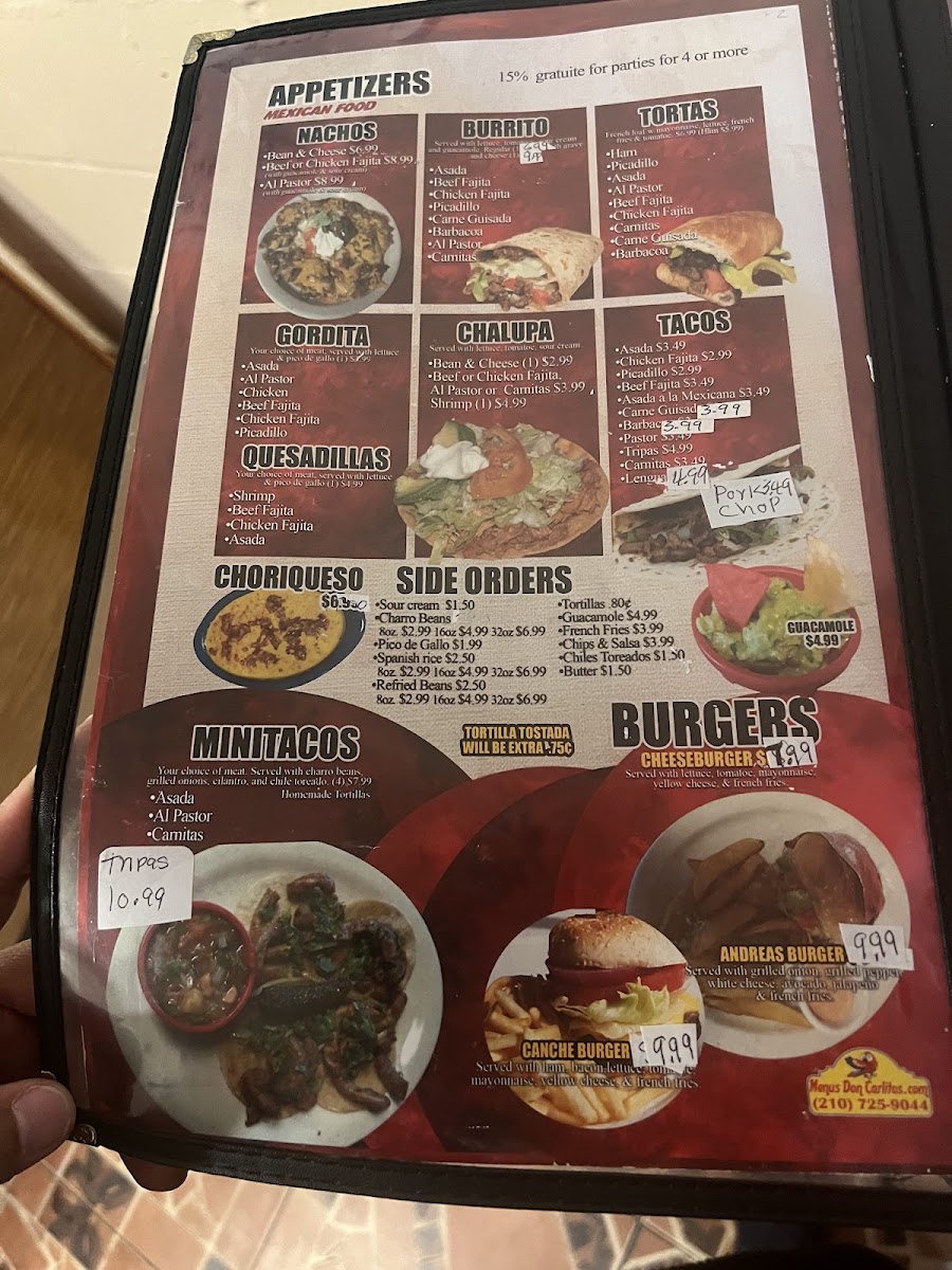 Chinese Mexican Grill Menu - Image 1