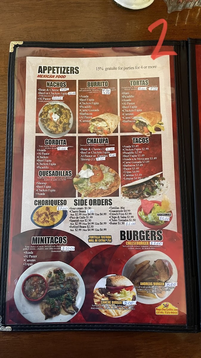 Chinese Mexican Grill Menu - Image 2